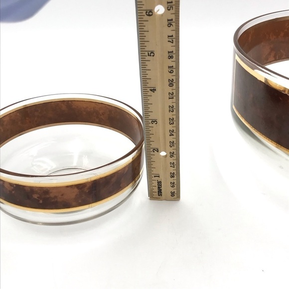 Vintage Mid Century Chip And Dip Bowl Set - Picture 7 of 15